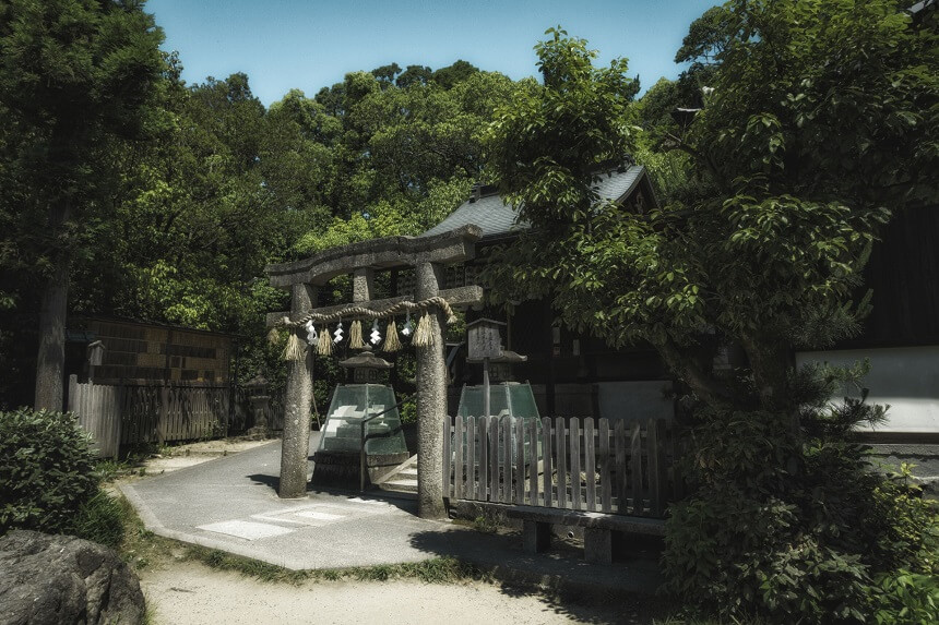 京都御所内 厳島神社2